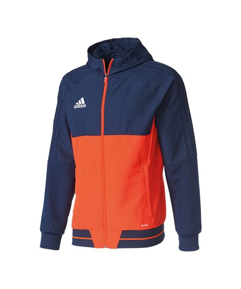 adidas tiro 17 präsentationsjacke rot